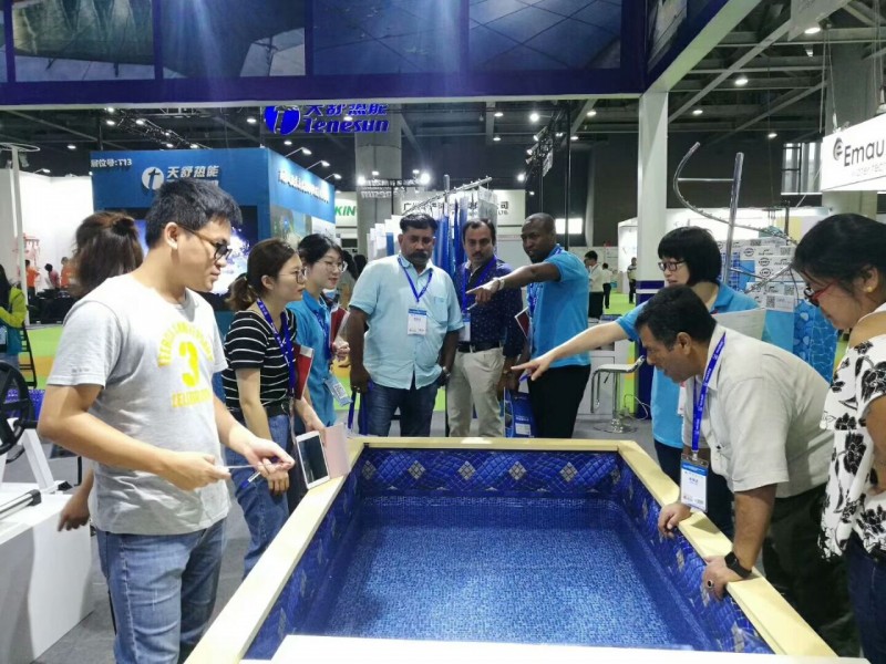 名企聚首廣州，2018亞洲泳池SPA博覽會昨日開幕